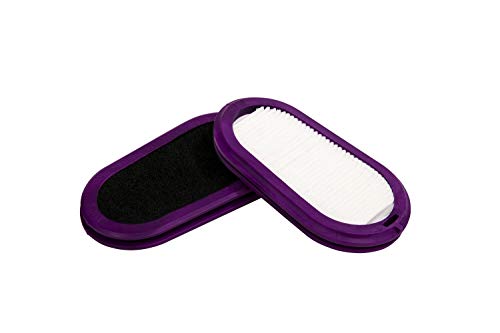 GVS SPR450 Elipse Replacement Nuisance Odor Filters, Purple, Both Small/Medium and Medium/Large, P100 Filters - Image 1