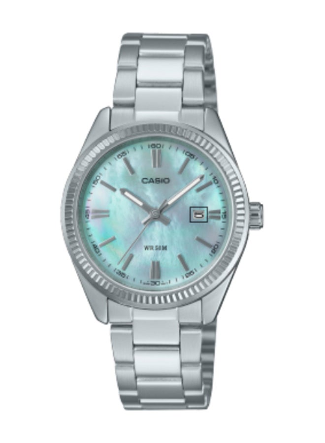 CASIO Analog Stainless Steel Band Round  Shape  Wrist Watch LTP-1302DS-2AVDF - Image 1