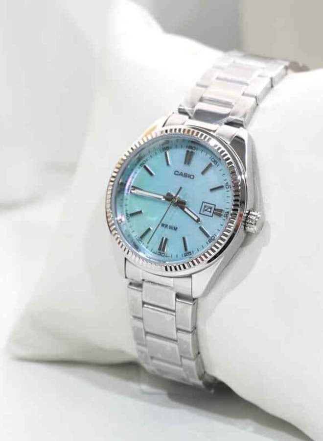 CASIO Analog Stainless Steel Band Round  Shape  Wrist Watch LTP-1302DS-2AVDF - Image 4