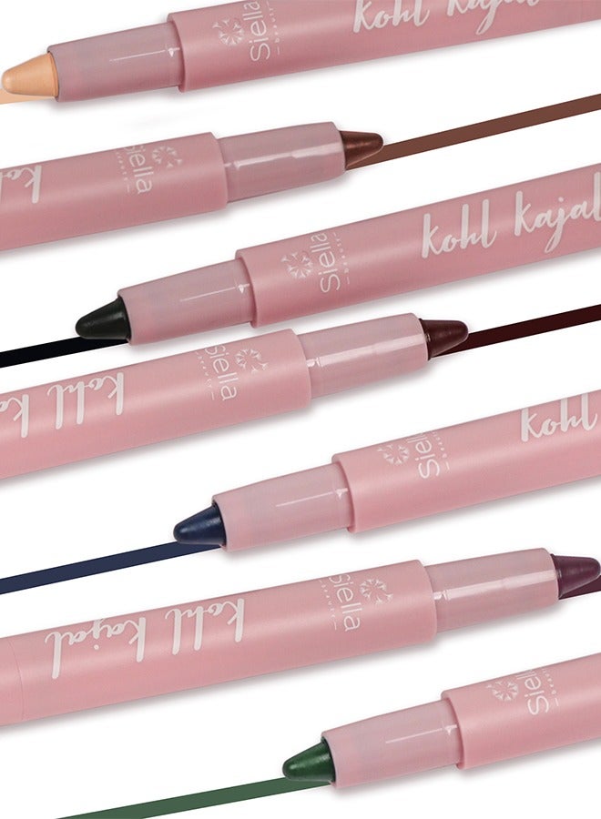 Siella Beauty Kohl Kajal Deep Brown - Image 4