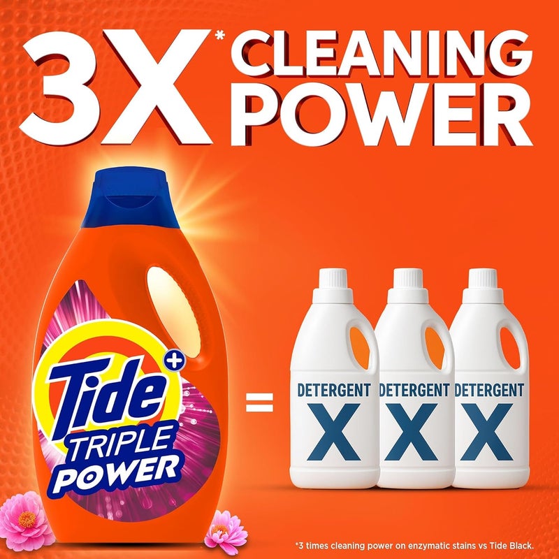 Triple Power Floral Breeze Liquid Detergent, 1.8L - Image 4
