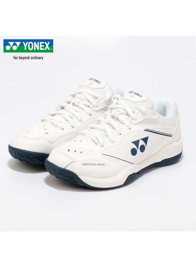 Yonex أحذية بادل يونيكس للأطفال والمراهقين، تدريب المنافسة، امتصاص الصدمات SHB65JR4EX أبيض مقاس 36 - Image 3