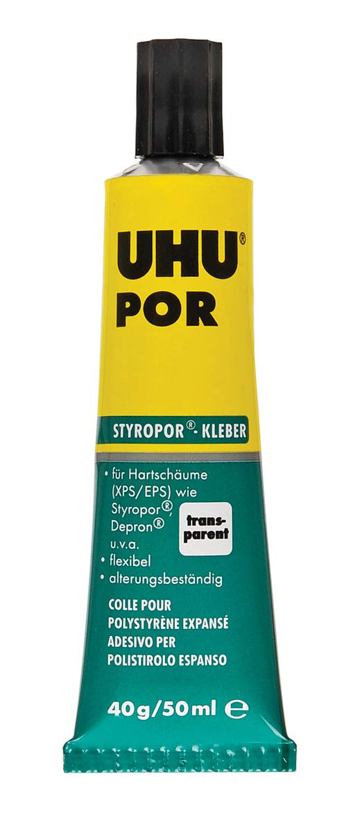 UHU Model-Making Glue (Special) Por 40 g 10.8 x 14 x 7.6 cm Transparent - Image 1