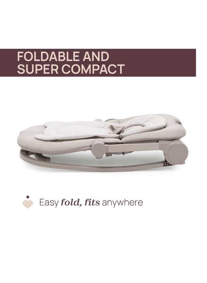 Chicco Mia Baby Bouncer 0m-18kg, Fossil - Image 4
