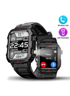 H11 Smart Watch 200 mAh Smart Watch, Rugged Bluetooth 5.1 Fitness Tracker With 1.95” Tft Display,10 Day Battery Life, Sports Modes And Ip67 Water Resistance
