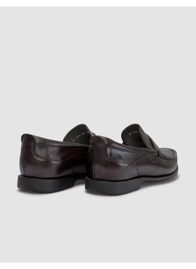 Cabani Leather Brown Men's Loafer
