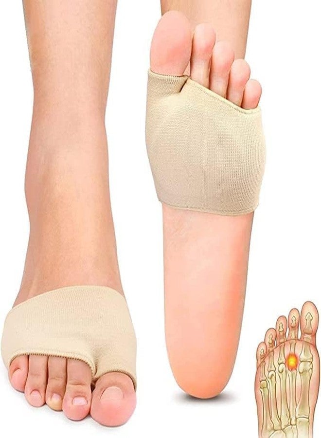 PIERCELL ENTERPRISE Piercell forefoot pads for men and women with ball of foot cushion,forefoot pads for pain relief hallus valgus support for bunion forefoot Sleeve pads - Image 1