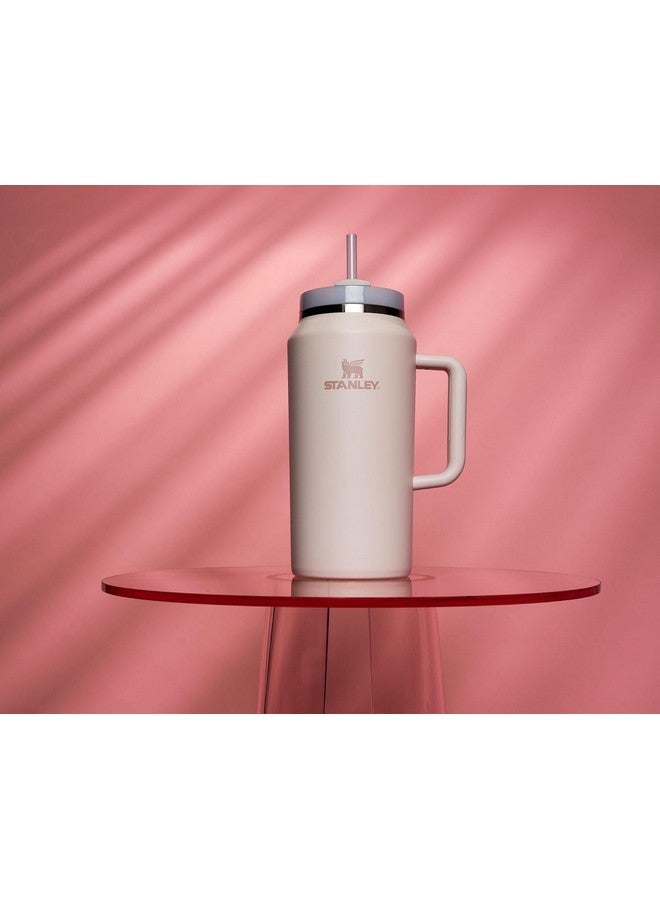 Stanley Stanley Quencher H2.0 Tumbler with Handle & Straw 64 oz | Flowstate 3-Position Lid | Large Capacity for Travel & Sports | Insulated Stainless Steel Cup | BPA-Free | Rose Quartz 2.0 - Image 5