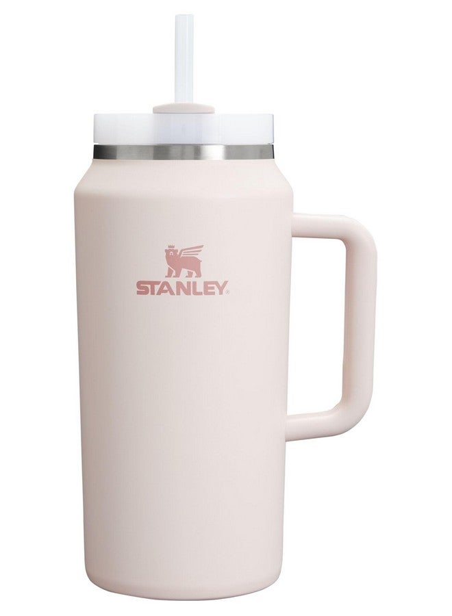 Stanley Stanley Quencher H2.0 Tumbler with Handle & Straw 64 oz | Flowstate 3-Position Lid | Large Capacity for Travel & Sports | Insulated Stainless Steel Cup | BPA-Free | Rose Quartz 2.0 - Image 1