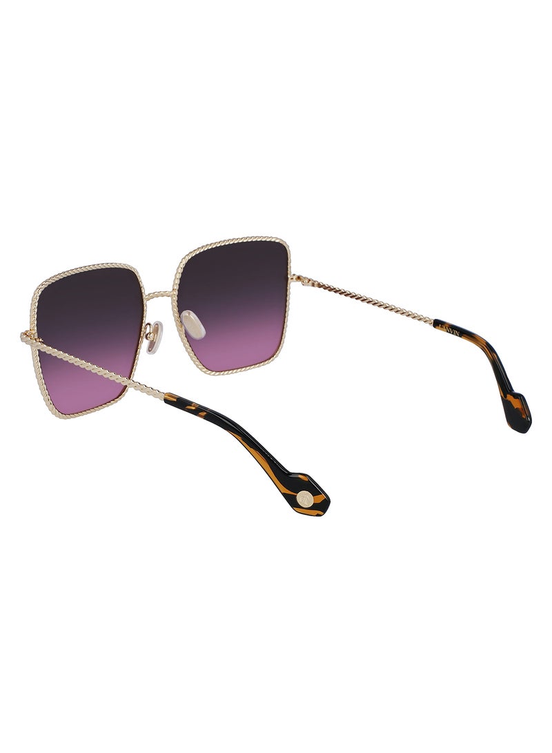 LANVIN نظارة شمسية نسائية LNV125S-727-6017 - Image 5