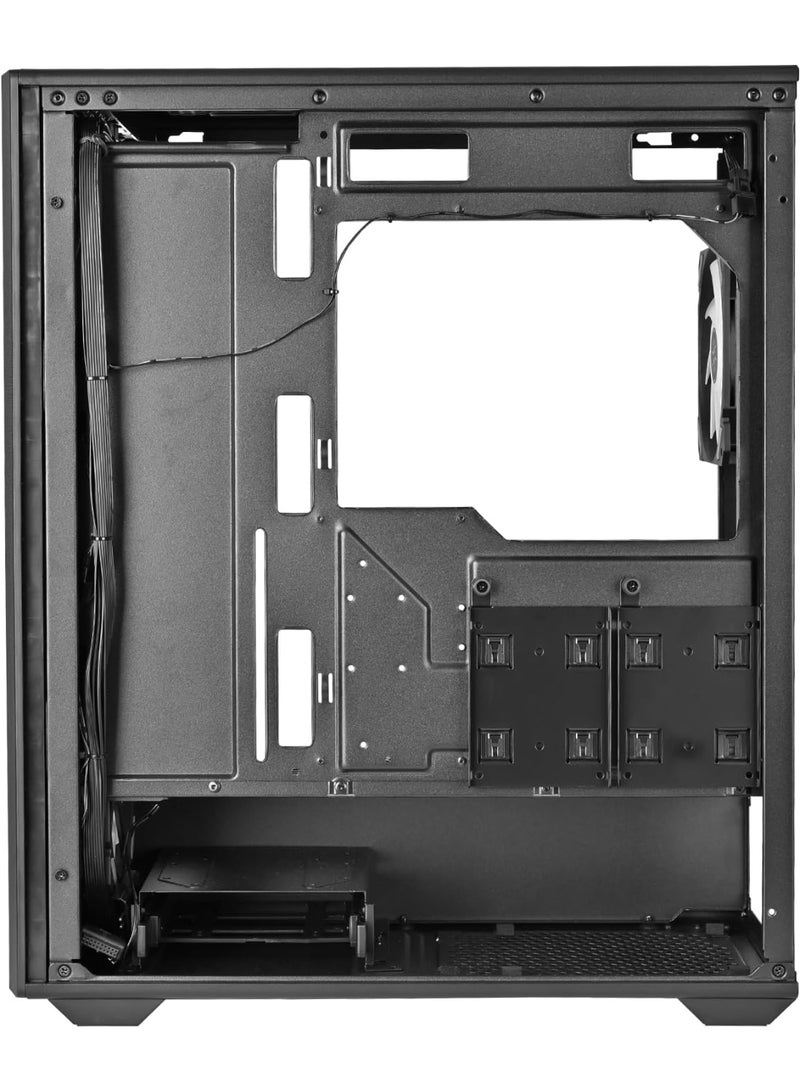 SilverStone تكنولوجيا فارا 515XR تجربة تدفق هواء استثنائي: صندوق ATX متوسط البرج مع دعم لاثنين من المبردات وإضاءة قوس قزح مذهلة، أسود، SST-FA515XR-BG - Image 5