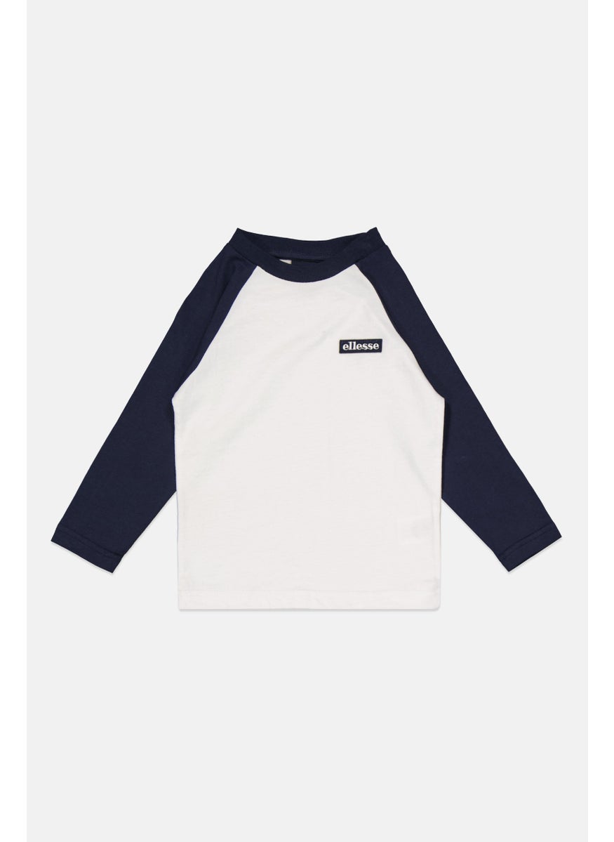 Ellesse - Toddlers Boy 3 Pcs Brand Logo T-Shirt And Sweatpants Set, Navy - Image 1