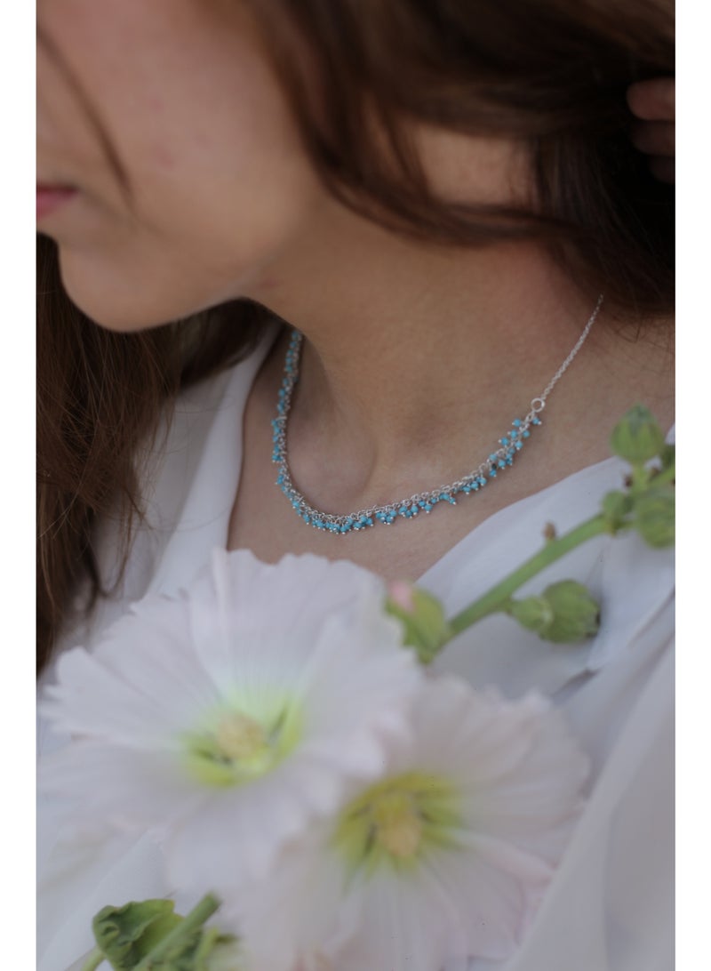 JOOLA Sterling Silver Necklace Inspired by the First Leaf - Image 1