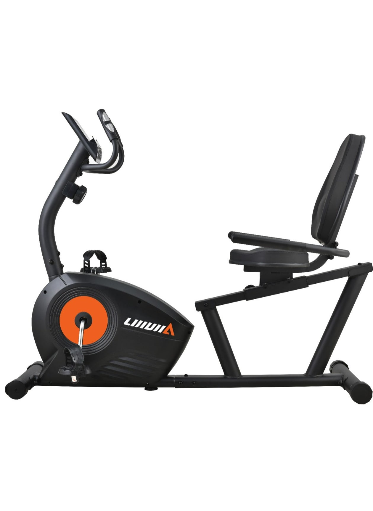 Lijiujia recumbent bike magnetic stationary bike with backrest, indoor bike, max user weight 110 kg modelBC-89033 