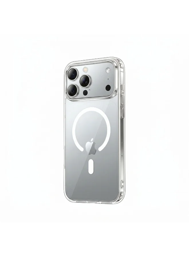 Mobcos iPhone 17 Pro Max Clear Case iPhone 17 Pro Max Clear Case with Transparent Slim Protective Cover, Lightweight, Protective Cover Magnetic Charging Compatible  | Best Price UAE