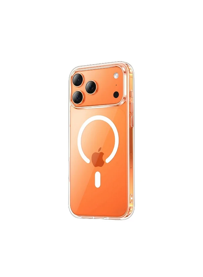 Mobcos iPhone 17 Pro Max Clear Case iPhone 17 Pro Max Clear Case with Transparent Slim Protective Cover, Lightweight, Protective Cover Magnetic Charging Compatible  | Best Price UAE