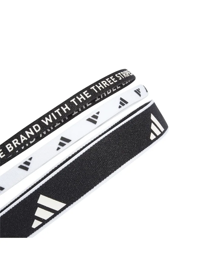 Adidas 3 Pair Pack Multiple Width Training Unisex Headband
