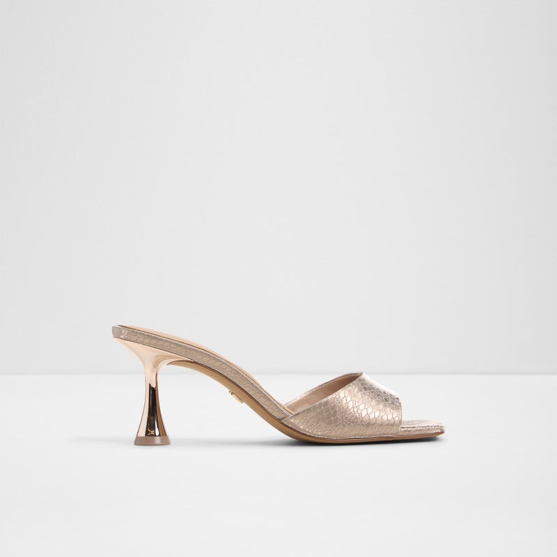 الدو صنادل بكعب متوسط بحزام واحد - Image 1