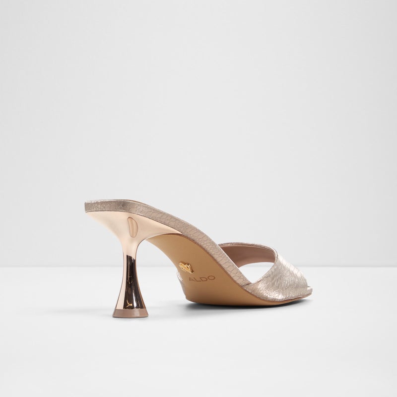 الدو صنادل بكعب متوسط بحزام واحد - Image 4