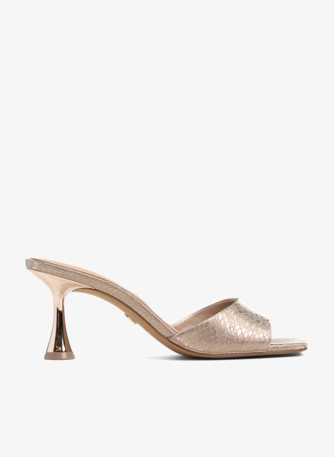 ALDO Single Strap Mid Heel Sandals - Image 1