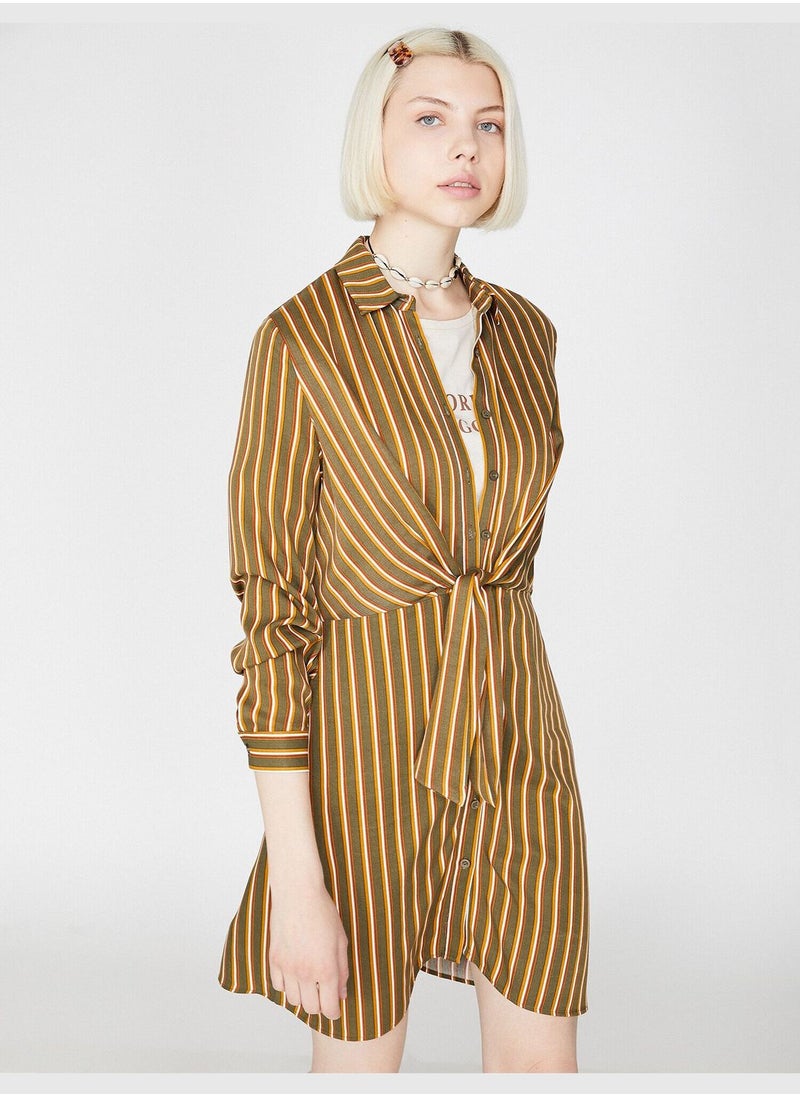 KOTON Striped Dress  - Image 3