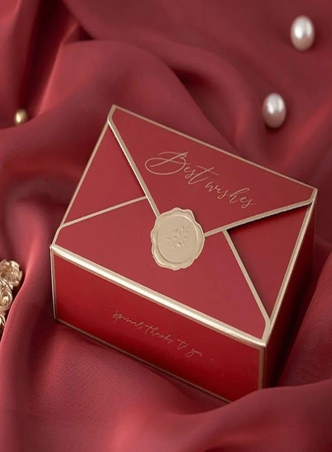 VRB Dec 10pcs Gift Boxes for Packaging/Gift Boxes for Gifting,hamper boxes for gift empty,gift hamper box for gifting,return Gifting,Chocolates, Dry Fruits, Wedding & Pooja Gifts. (10 Pcs - Maroon) - Image 5