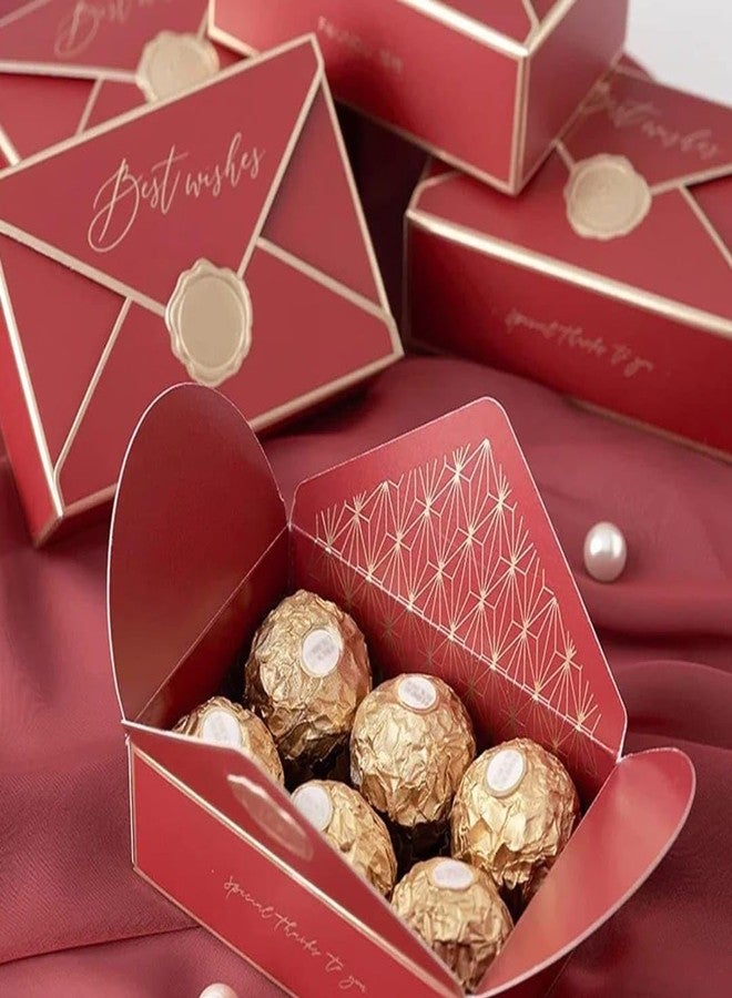 VRB Dec 10pcs Gift Boxes for Packaging/Gift Boxes for Gifting,hamper boxes for gift empty,gift hamper box for gifting,return Gifting,Chocolates, Dry Fruits, Wedding & Pooja Gifts. (10 Pcs - Maroon) - Image 3