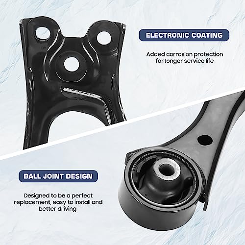 TadaMark Front Lower Control Arm Suspension Kit Compatible with 2006 2007 2008 2009 2010 2011 Honda Civic w/Ball Joint Sway Bar Tie Rod End K620382 K620383-12pc Set - Image 3