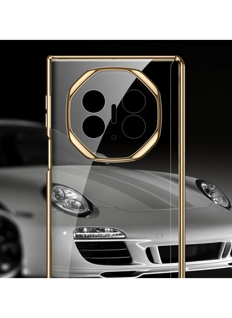 OCTOBER - غلاف شفاف متوافق مع Huawei Mate XT، غلاف مغناطيسي ثلاثي الطيات مقاوم للسقوط والصدمات. - Image 1