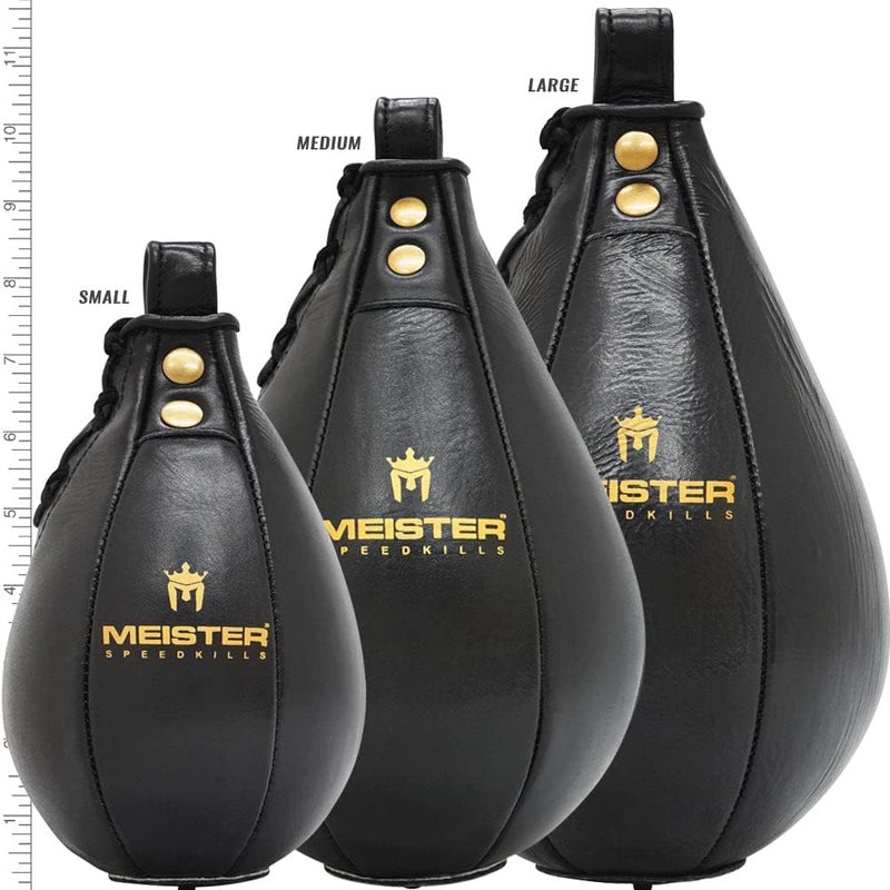 Meister SpeedKills Leather Speed Bag with Lightweight Latex Bladder - Image 2