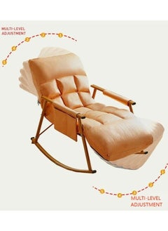 Rocking Chair With Foot Pedals, Modern Accent Rocker Armchair With Reclining Positions And Side Pocket, Upholstered High Back Rocking Chair For Nursery, Living Room And Bedroom - pzsku/Z820CF66FA729ECED0289Z/45/_/1729477599/0d5b8154-29e9-4044-999f-30a7b07ff311