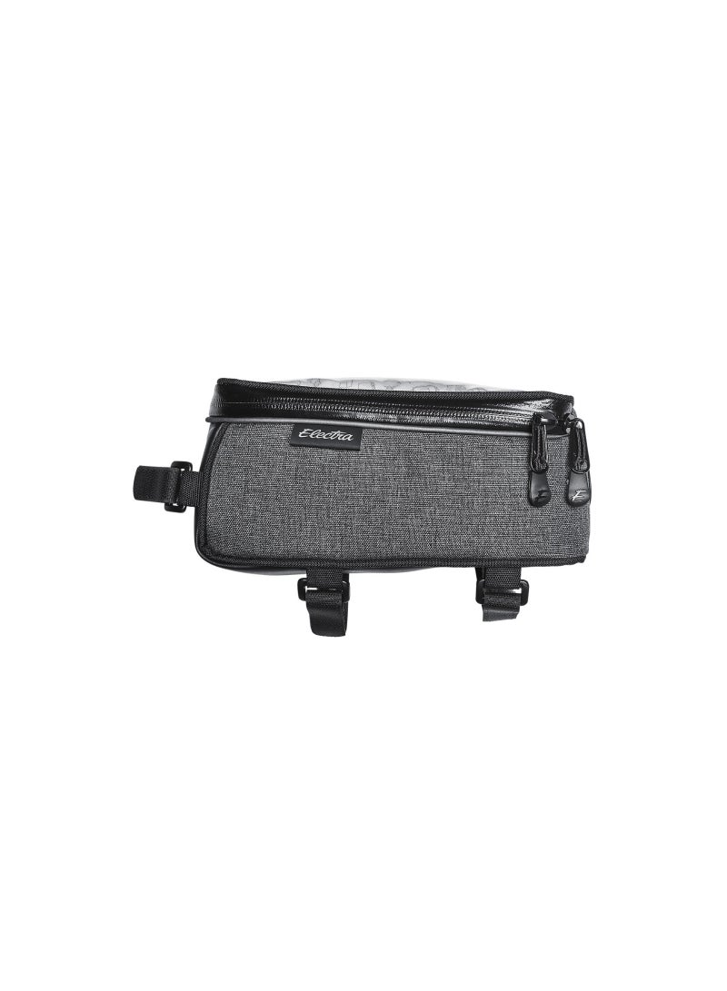 Electra Bicycle Company Heather Charcoal 1.3L Bicycle Top Tube Phone Bag with Touchscreen Window - Image 2