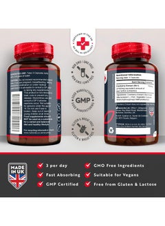 Nutravita Max Strength Cranberry 37,500mg - 180 Vegan Capsules  - Image 2