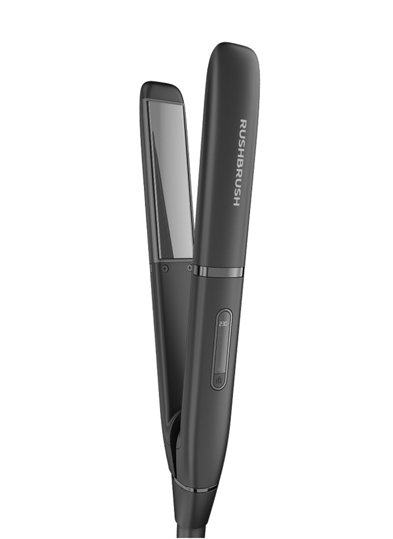 راش براش جهاز فرد الشعر X1 Lite أسود الواح سيراميك مطلية 230 درجة مئوية 40 وات RB-X1Lite-Black  - Image 1
