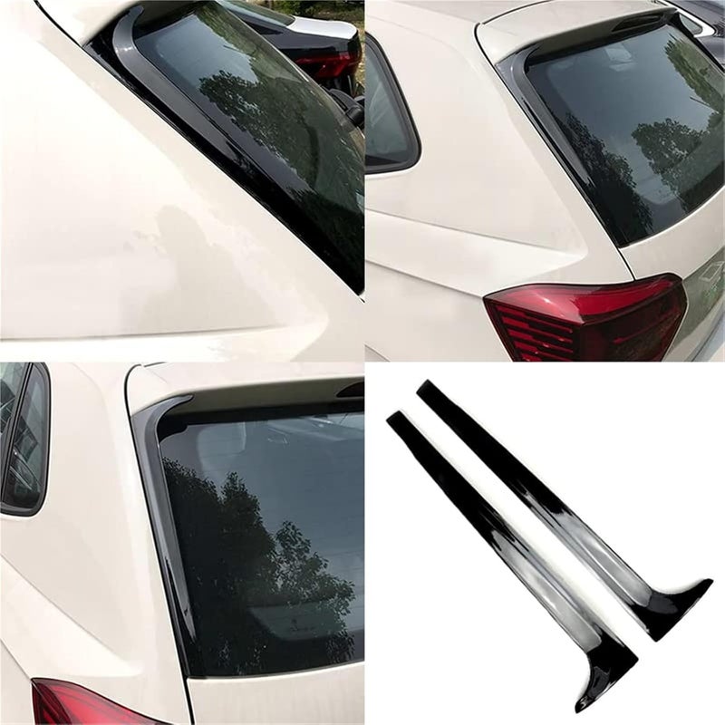DEMULAX 2PCS Car Rear Window Side Spoilers - Image 4