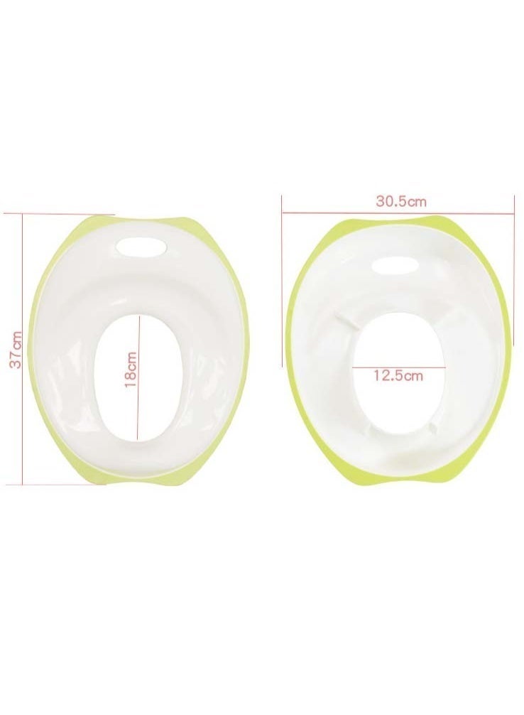 jaexest Potty Training Seat for Kids 1-5 Years, Portable Toddler Toilet Seat with Anti-Slip Strip, Splash Guard & Carry Handle, Fits Standard Adult Toilets for Boys Girls - Image 4