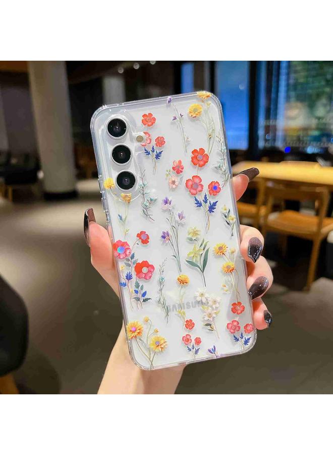 اس-توب جراب لهاتف Samsung Galaxy A14 مطلي كهربائيًا بنقشة سيمفونية - Image 2