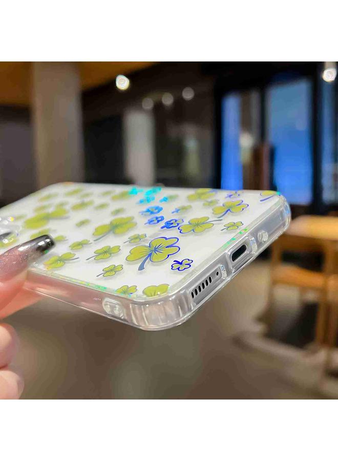 اس-توب جراب لهاتف Samsung Galaxy A14 مطلي كهربائيًا بنقشة سيمفونية - Image 4