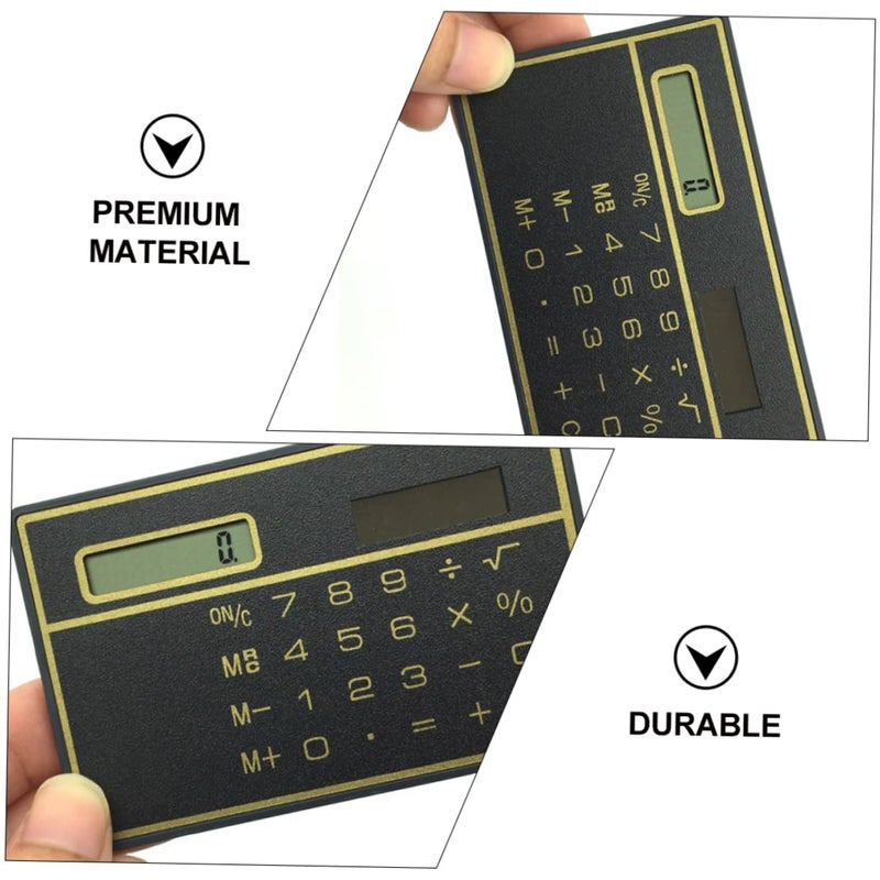 Solar Calculator Touch Screen Ultra Thin Portable for Students and Office Use - Image 5