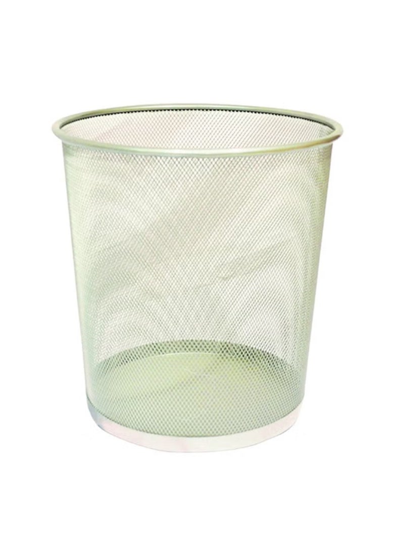 Generic Metal multi-purpose basket, shiny silver, 15 litres 
