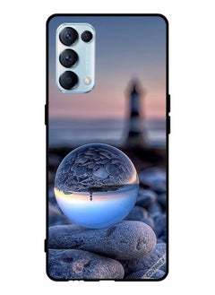 Covernex غطاء حماية لهاتف Oppo Reno5 Pro 5G تصوير رائع للطبيعة في زجاج دائري  - Image 1