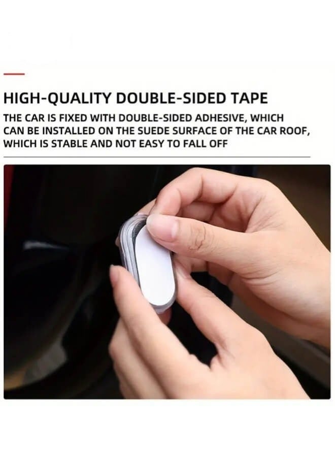 OstWony Car Interior Lights Wireless LED - USB Chargeable Ceiling Lamp, Hand Reading Light & Door Light For Night Time Illumination, 2 Packs - Image 3
