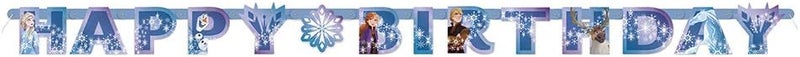 Unique Disney Frozen 2 Large Jointed Banner  Perfect for Themed Parties  Events - Image 1