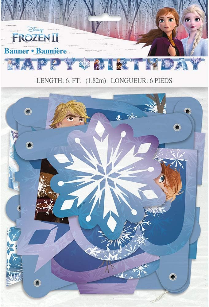 Unique Disney Frozen 2 Large Jointed Banner  Perfect for Themed Parties  Events - Image 2