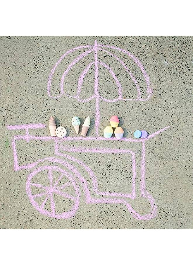 Melissa & Doug - Sweet Treats Chalk Play Set (12 Pieces) - Image 1