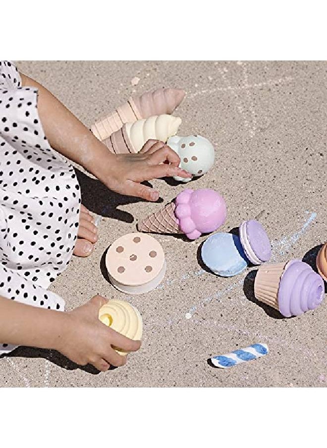 Melissa & Doug - Sweet Treats Chalk Play Set (12 Pieces) - Image 1