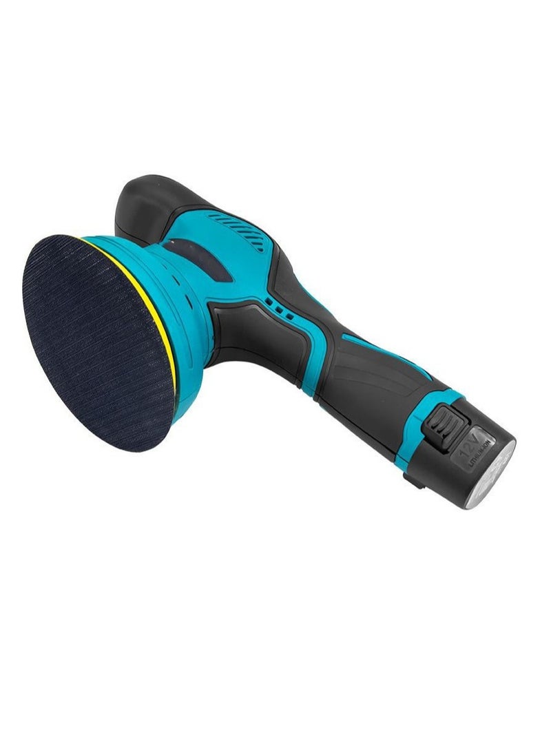 Cordless Polisher for Car Detailing with 2pcs DC 18V 1500mAh Batteries & Charger Cordless Car Buffer Polisher Variable Speeds Portable Sander for Car Waxing/Buffing/Scratch Repairin