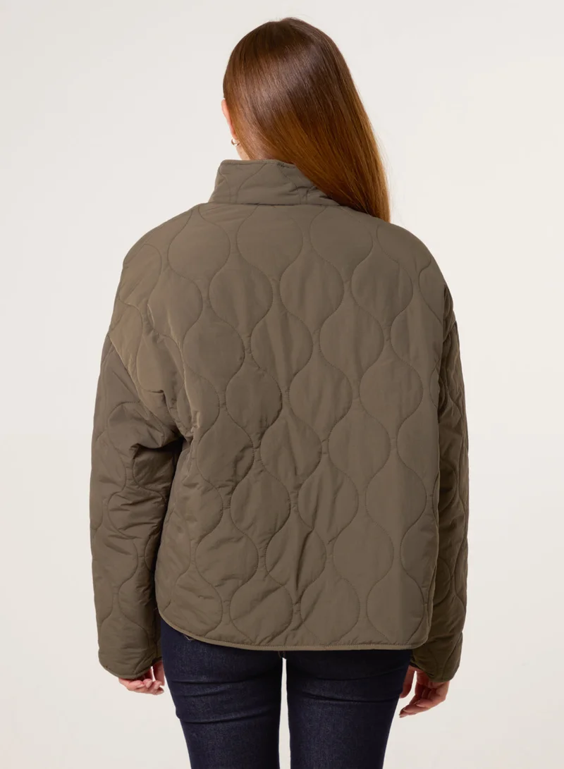 Blue Vanilla Quilted Jacket