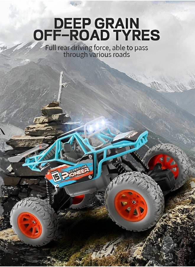 MIXDE RC Cars,1:20 Scale Electric Toy All Terrain Remote Control Car, Racing Cars Electric Vehicle,Kids Outdoor Toys Fast Racing Buggy Toy with Led Lights  - Image 3