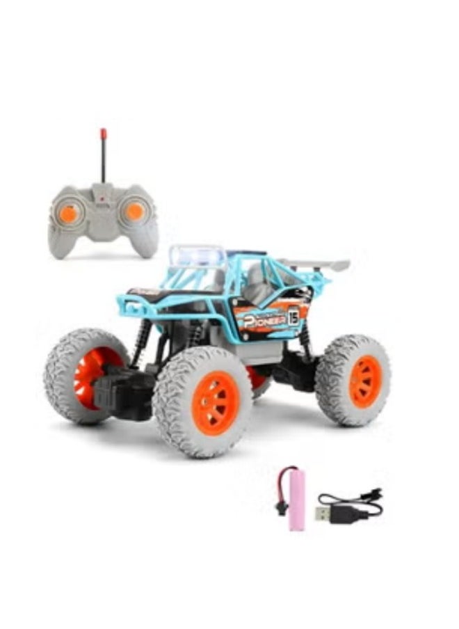 MIXDE RC Cars,1:20 Scale Electric Toy All Terrain Remote Control Car, Racing Cars Electric Vehicle,Kids Outdoor Toys Fast Racing Buggy Toy with Led Lights  - Image 1
